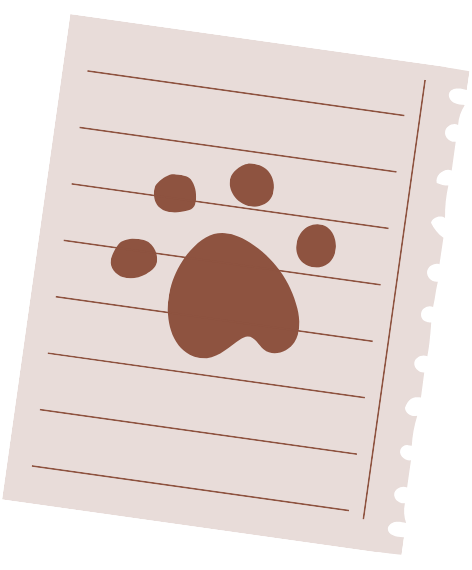 Pfote – Symbol für tiergestützte Lerntherapie